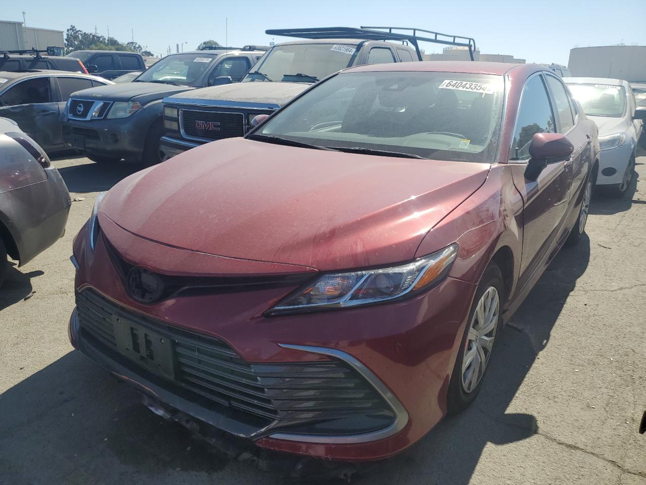 2022 TOYOTA CAMRY LE VIN:4T1C31AKXNU578340