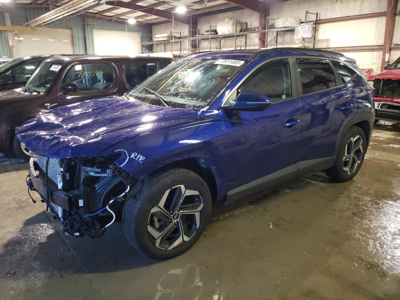 2022 HYUNDAI TUCSON SEL VIN:5NMJF3AE2NH111543