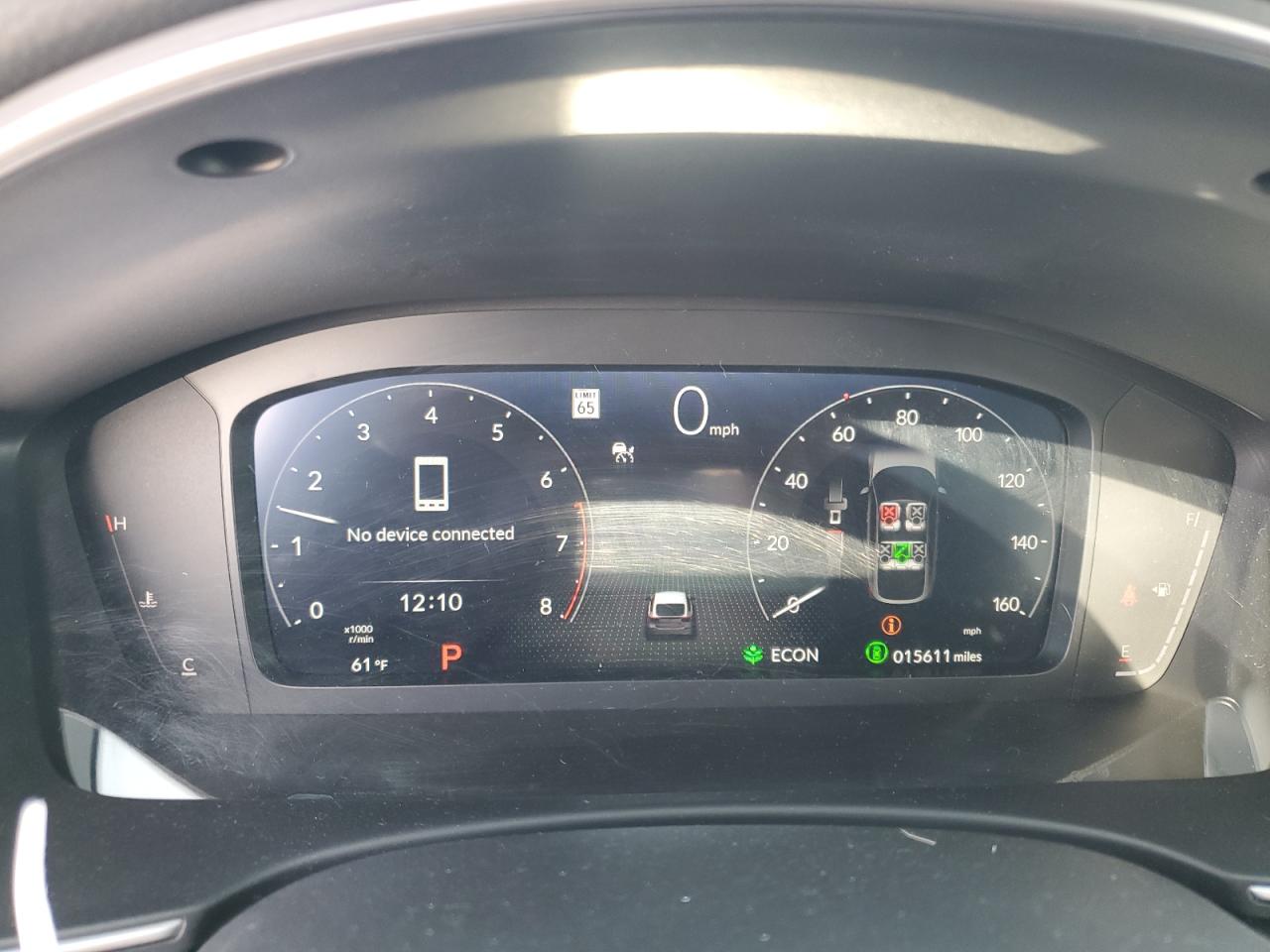 2024 HONDA CIVIC SPORT TOURING VIN:19XFL1H89RE005588