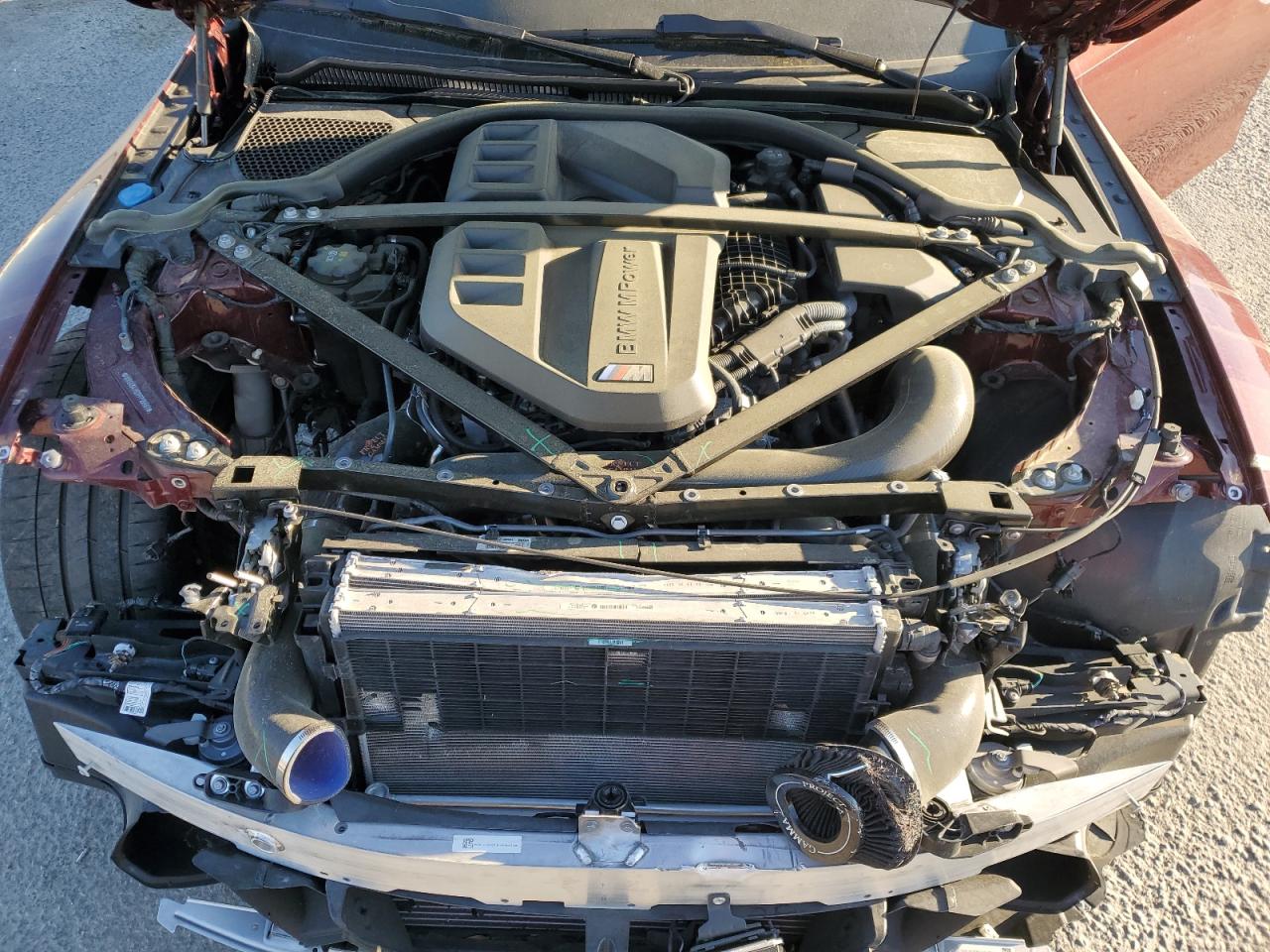 2023 BMW M3 COMPETITION VIN:WBS43AY01PFP95661