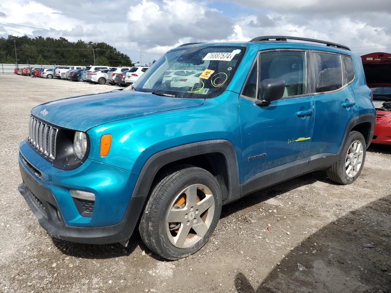 2022 JEEP RENEGADE LATITUDE VIN:ZACNJDB18NPN89748