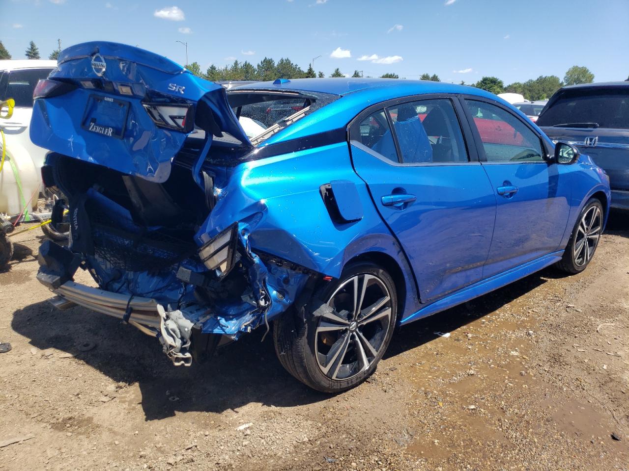 2022 NISSAN SENTRA SR VIN:3N1AB8DV5NY295129