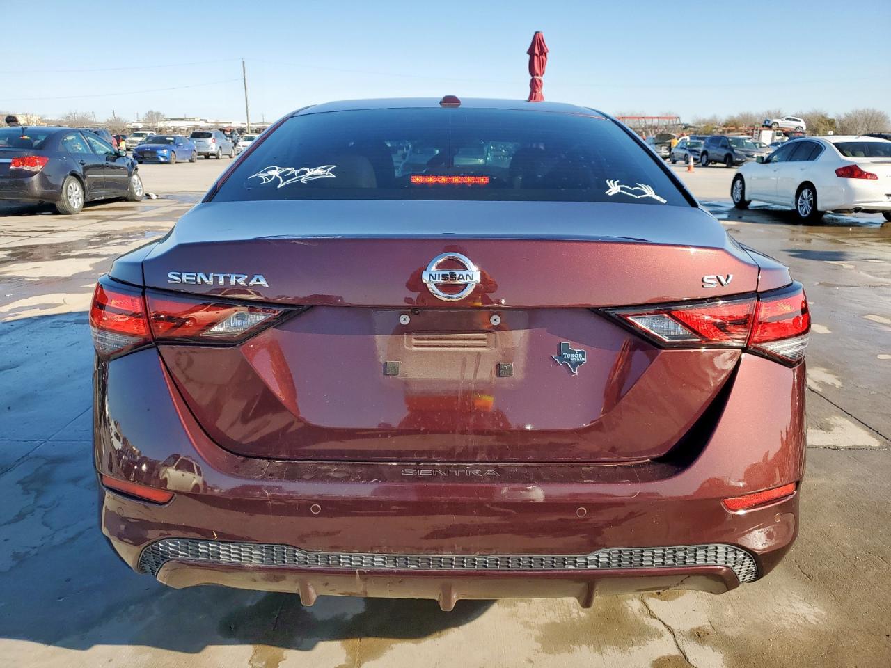 2022 NISSAN SENTRA SV VIN:3N1AB8CV8NY221656