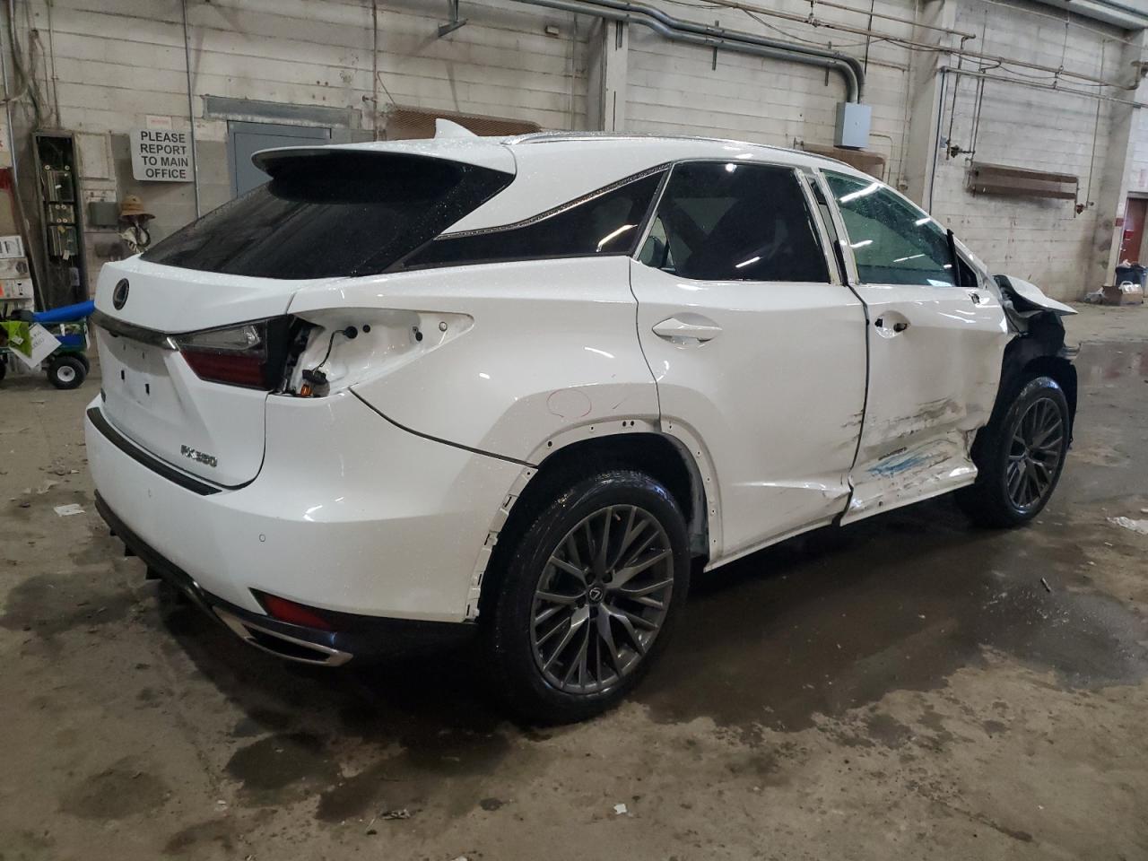 2022 LEXUS RX 350 F-SPORT VIN:2T2SZMDA0NC335518