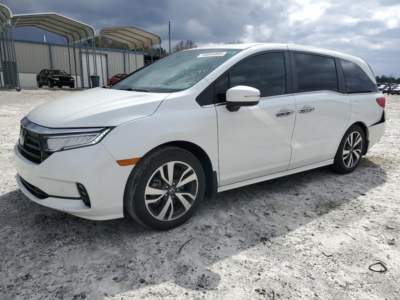 2022 HONDA ODYSSEY TOURING VIN:5FNRL6H89NB062596