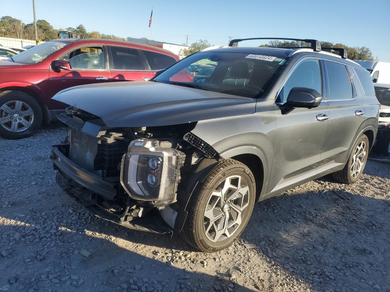 2022 HYUNDAI PALISADE CALLIGRAPHY VIN:KM8R7DHE8NU480648