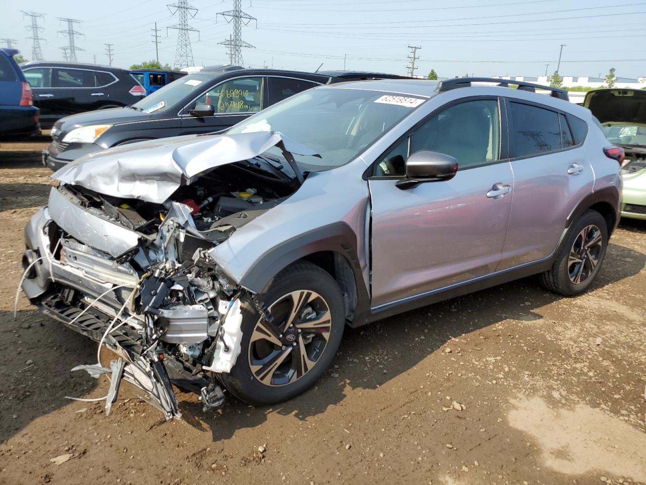 2024 SUBARU CROSSTREK PREMIUM VIN:JF2GUADC7R8271134