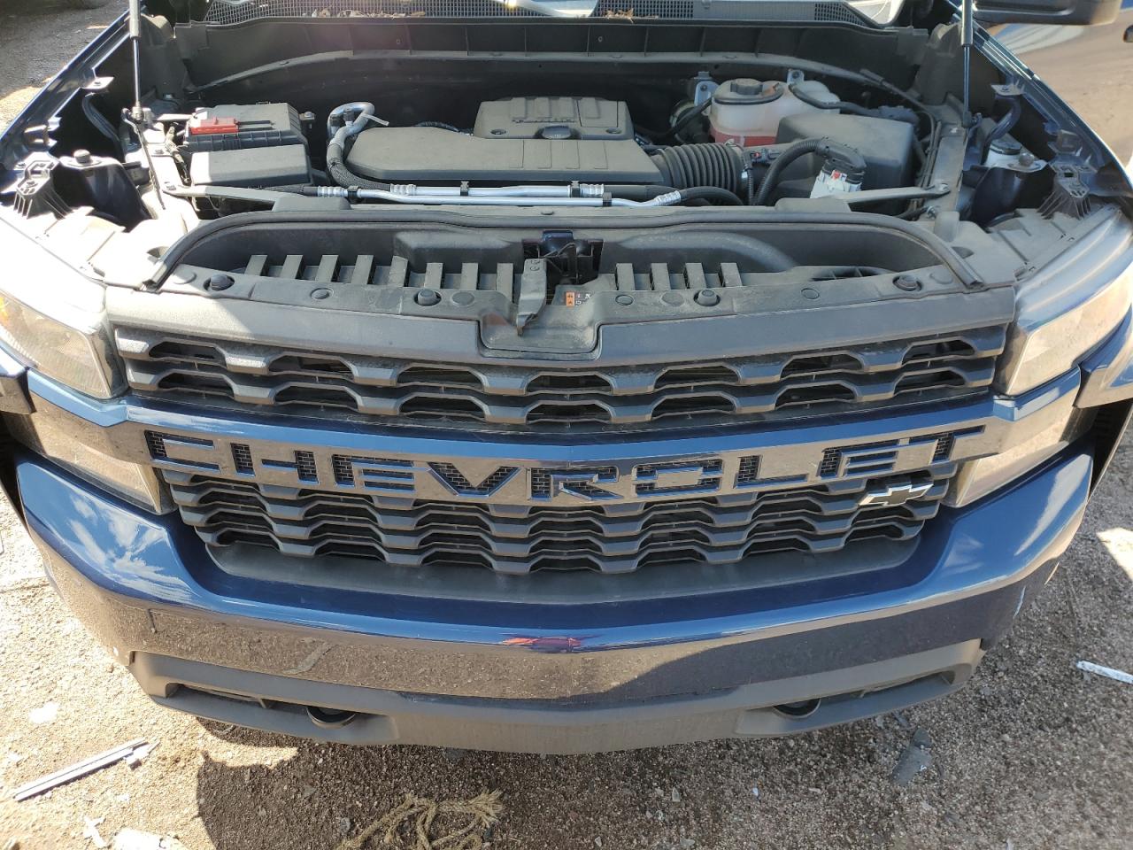 2022 CHEVROLET SILVERADO LTD C1500 CUSTOM VIN:1GCPWBEK8NZ168524