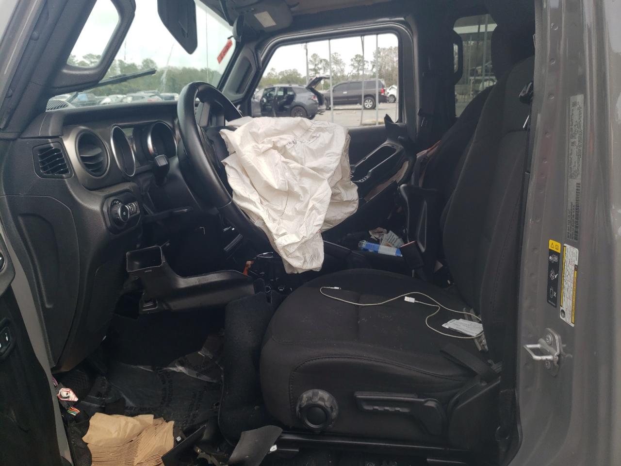2022 JEEP WRANGLER UNLIMITED SPORT VIN:1C4HJXDN2NW251007
