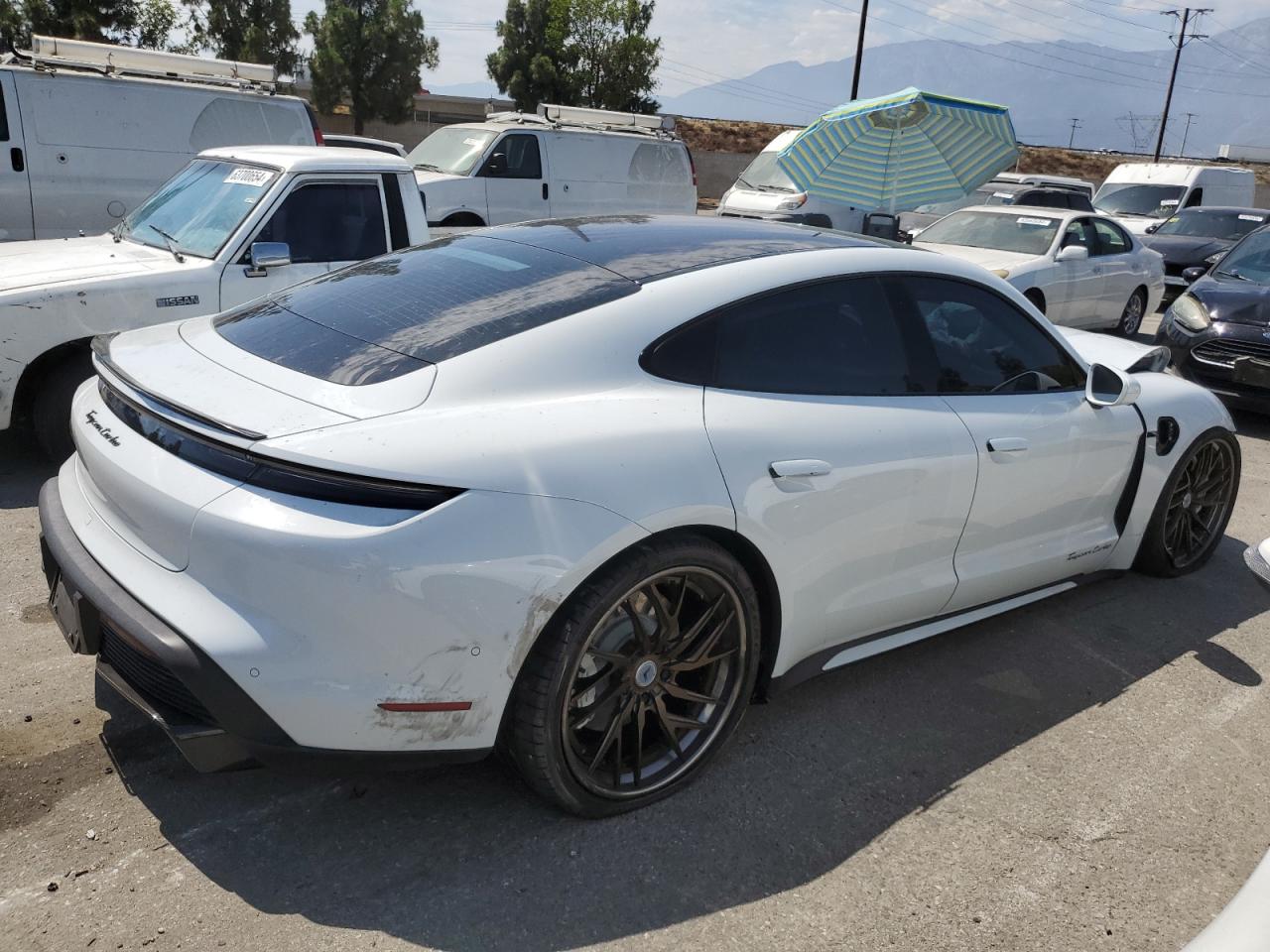 2023 PORSCHE TAYCAN TURBO VIN:WP0AC2Y17PSA52022