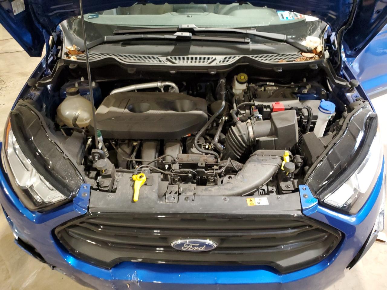 2022 FORD ECOSPORT S VIN:MAJ6S3FL5NC471306