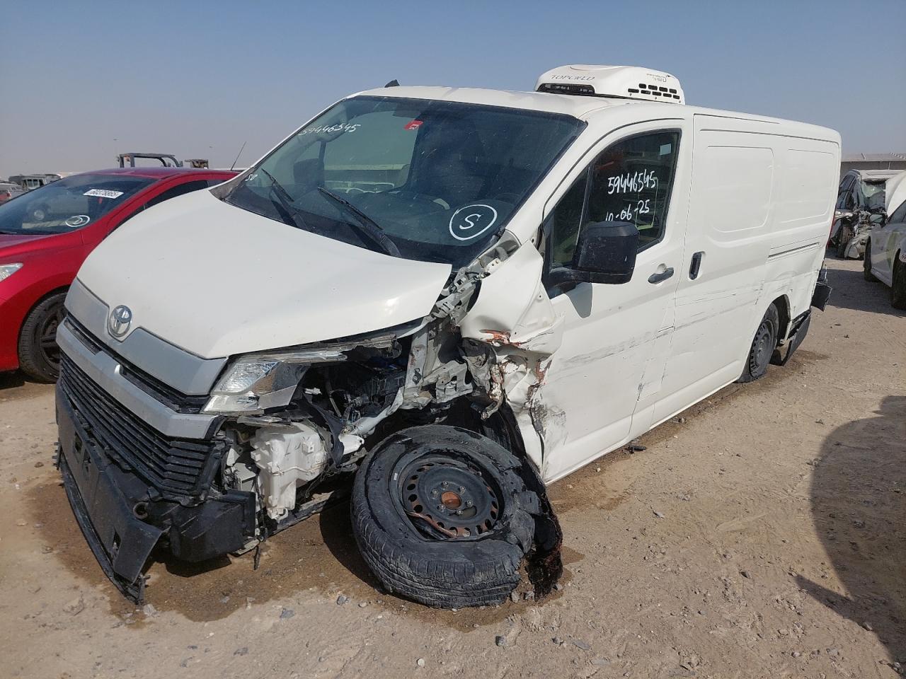 2021 TOYOTA HIACE VIN:JTFRMFAP6M8******