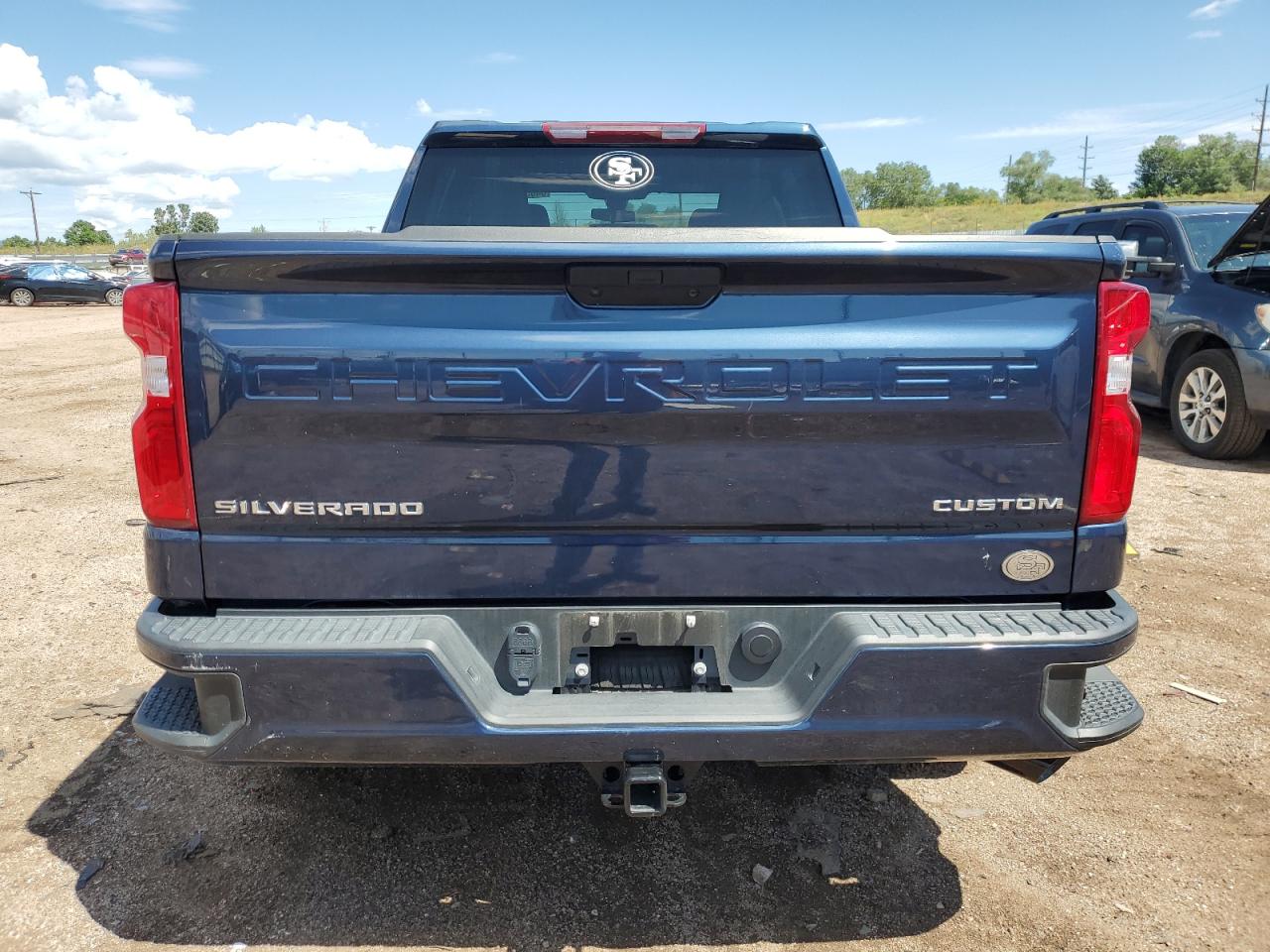 2022 CHEVROLET SILVERADO LTD C1500 CUSTOM VIN:1GCPWBEK8NZ168524