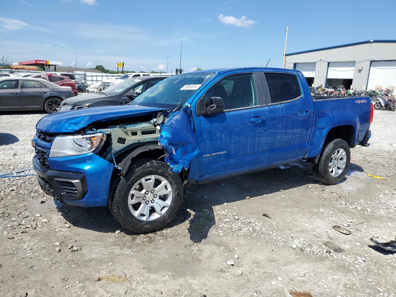 2022 CHEVROLET COLORADO LT VIN:1GCGTCEN7N1204839