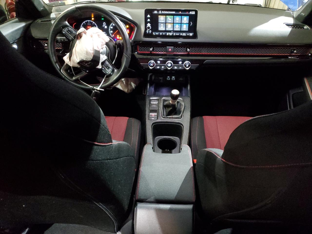 2022 HONDA CIVIC SI VIN:2HGFE1E53NH471618