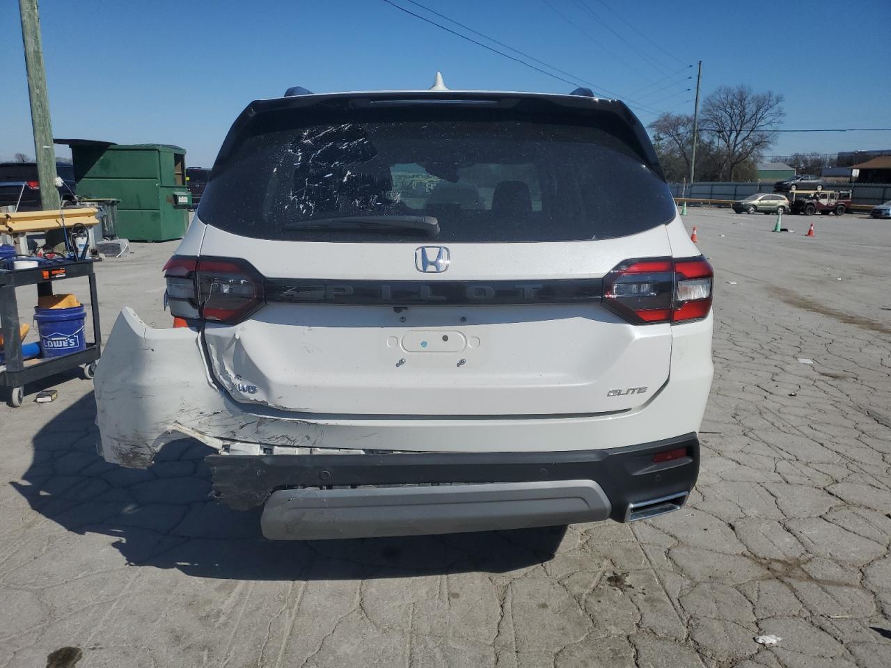 2023 HONDA PILOT ELITE VIN:5FNYG1H85PB036115