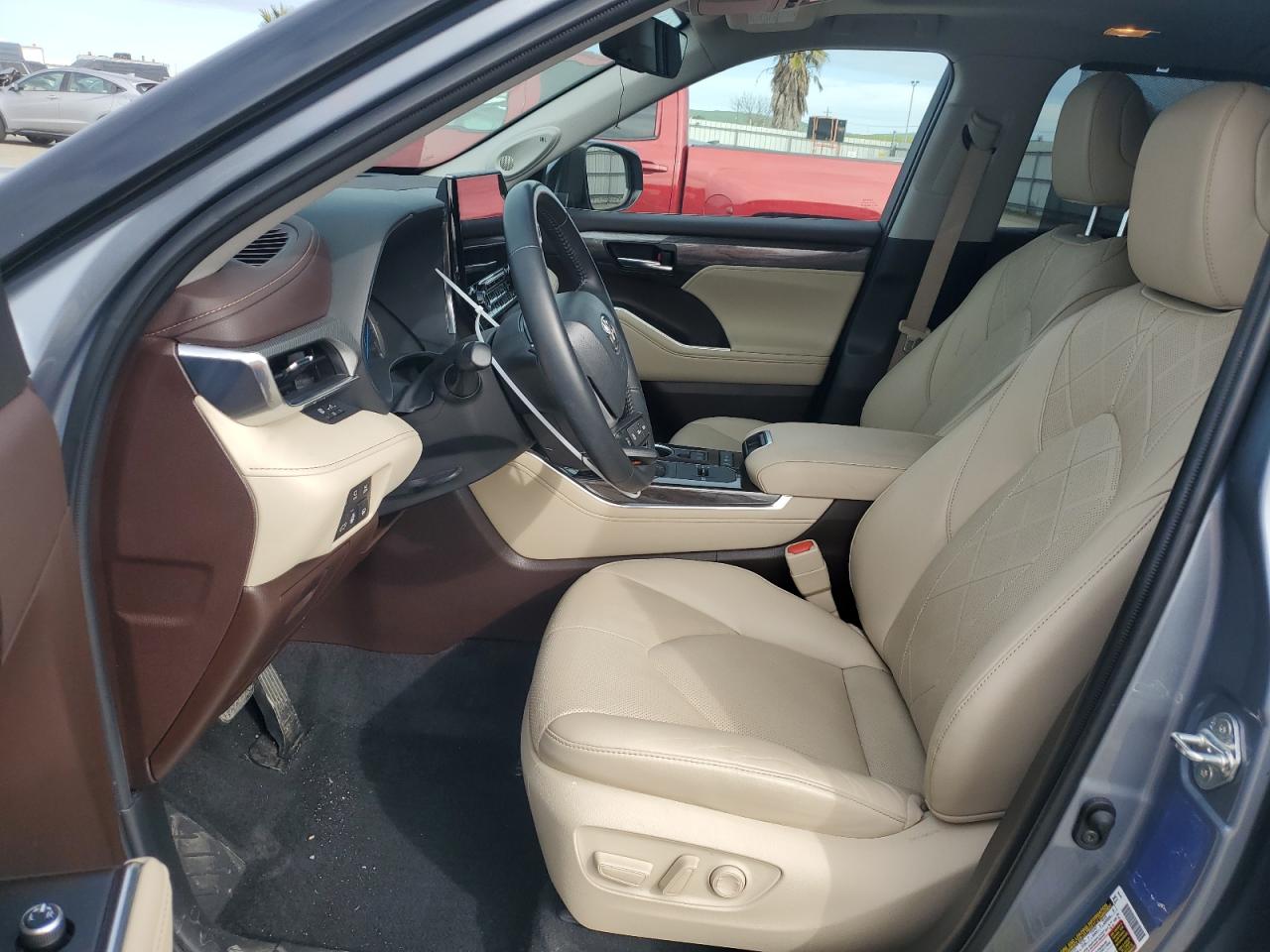 2022 TOYOTA HIGHLANDER HYBRID PLATINUM VIN:5TDEBRCH4NS092367
