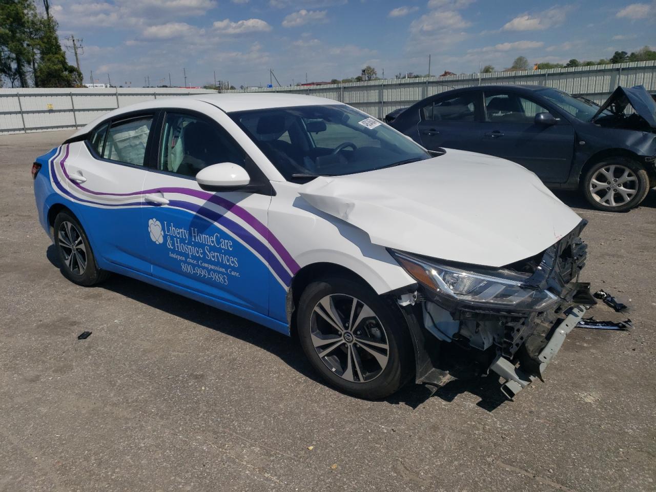 2022 NISSAN SENTRA SV VIN:3N1AB8CV3NY249669