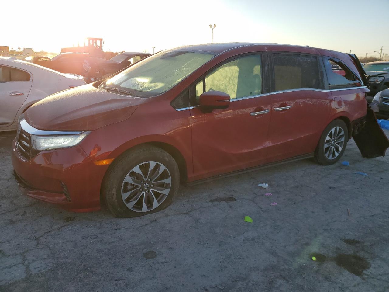 2022 HONDA ODYSSEY EXL VIN:5FNRL6H76NB036142