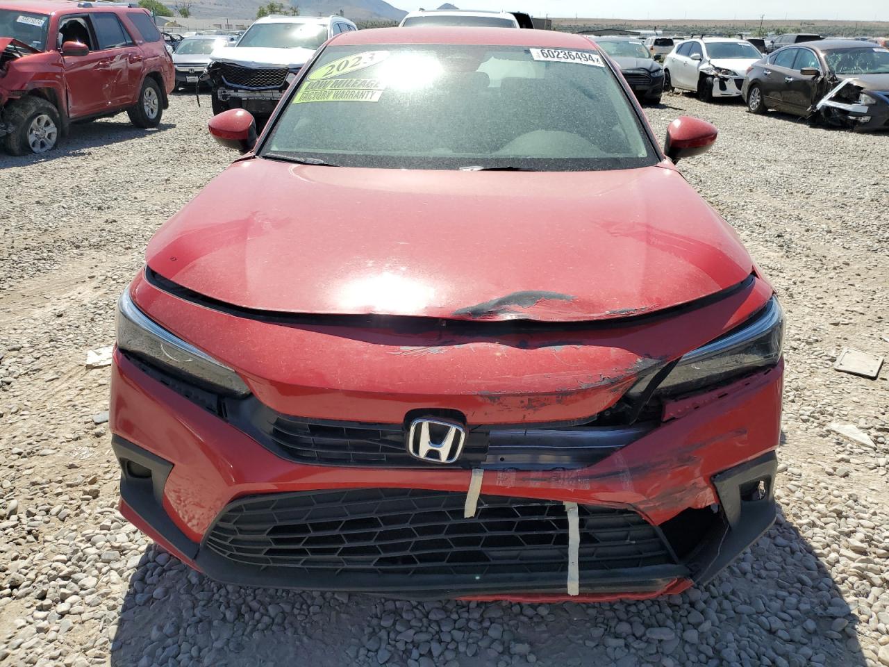 2023 HONDA CIVIC LX VIN:2HGFE2F29PH562597