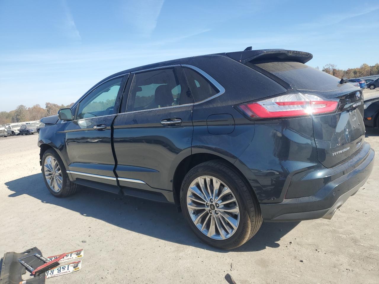 2022 FORD EDGE TITANIUM VIN:2FMPK4K91NBA67428