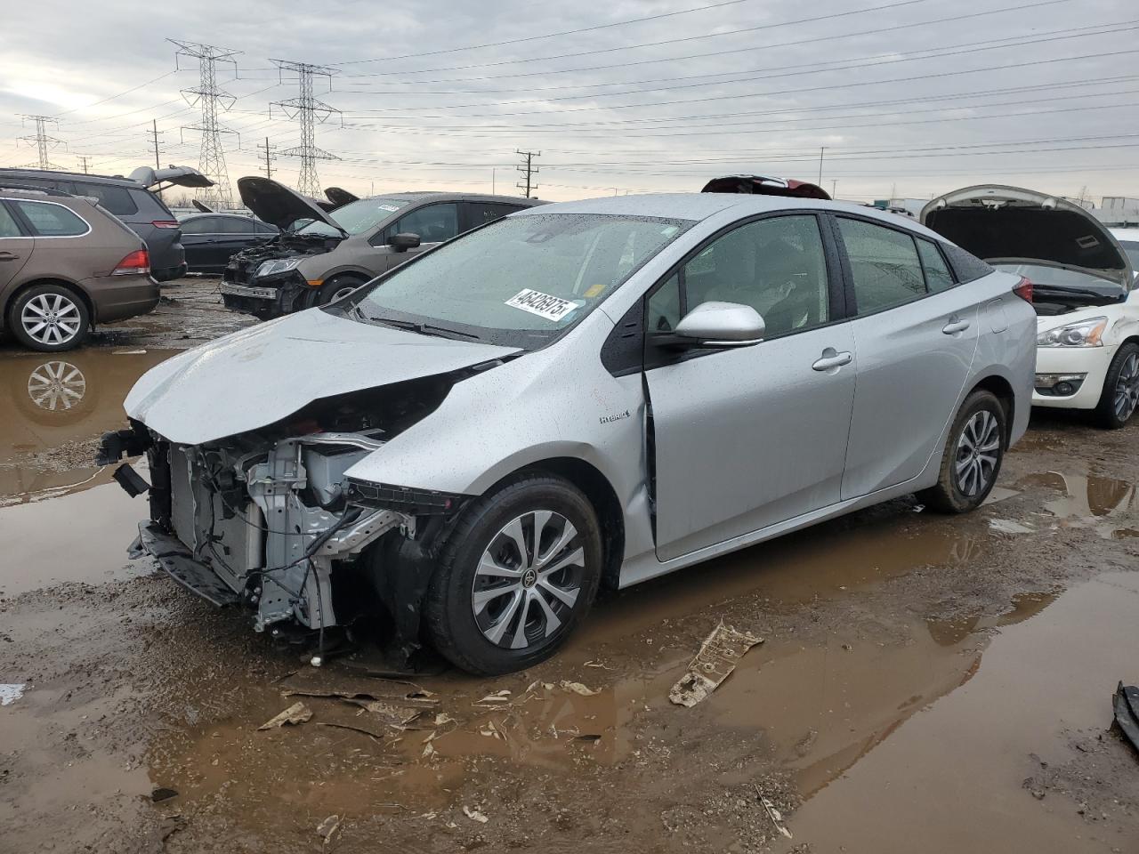 2022 TOYOTA PRIUS LE VIN:JTDL9MFU5N3032341