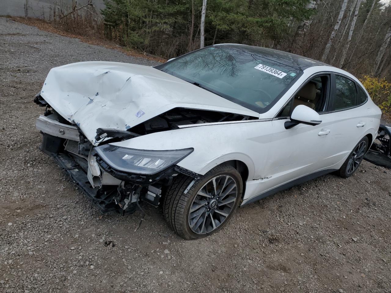 2022 HYUNDAI SONATA LUXURY VIN:KMHL64J22NA240344