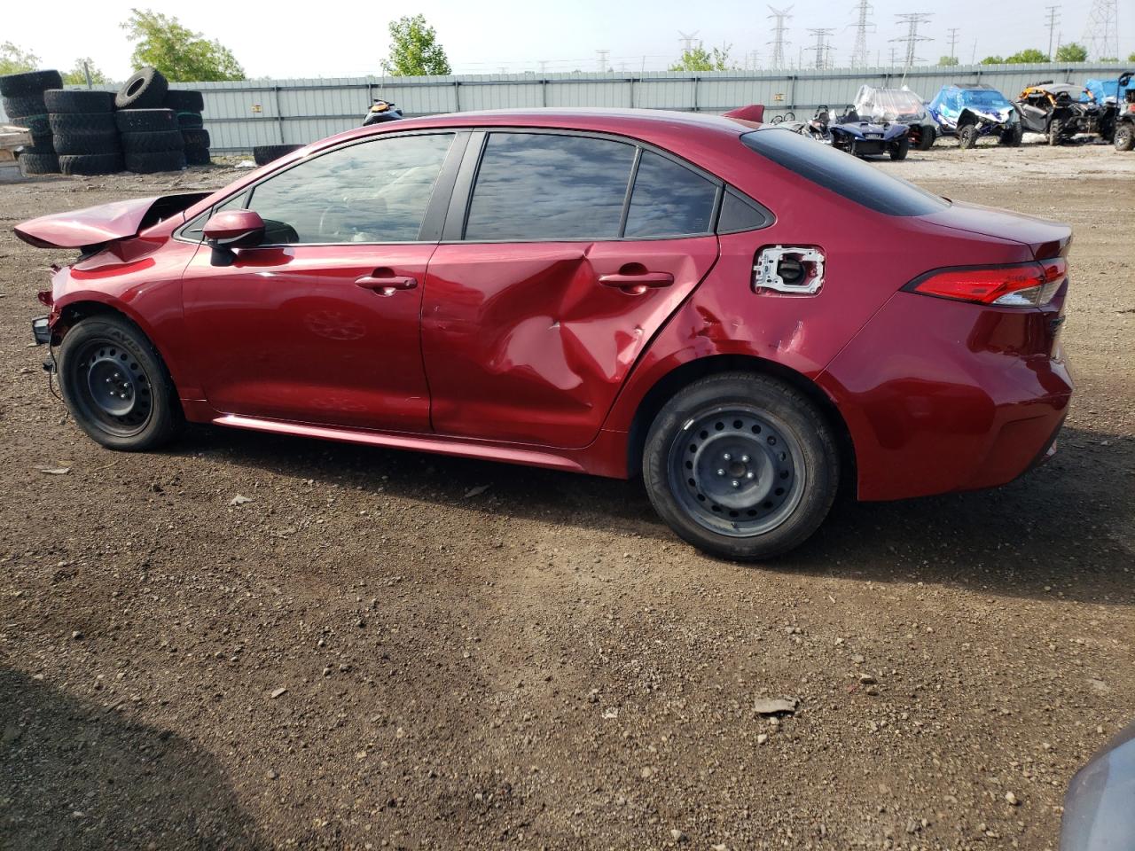 2022 TOYOTA COROLLA LE VIN:JTDEPMAE5NJ199096