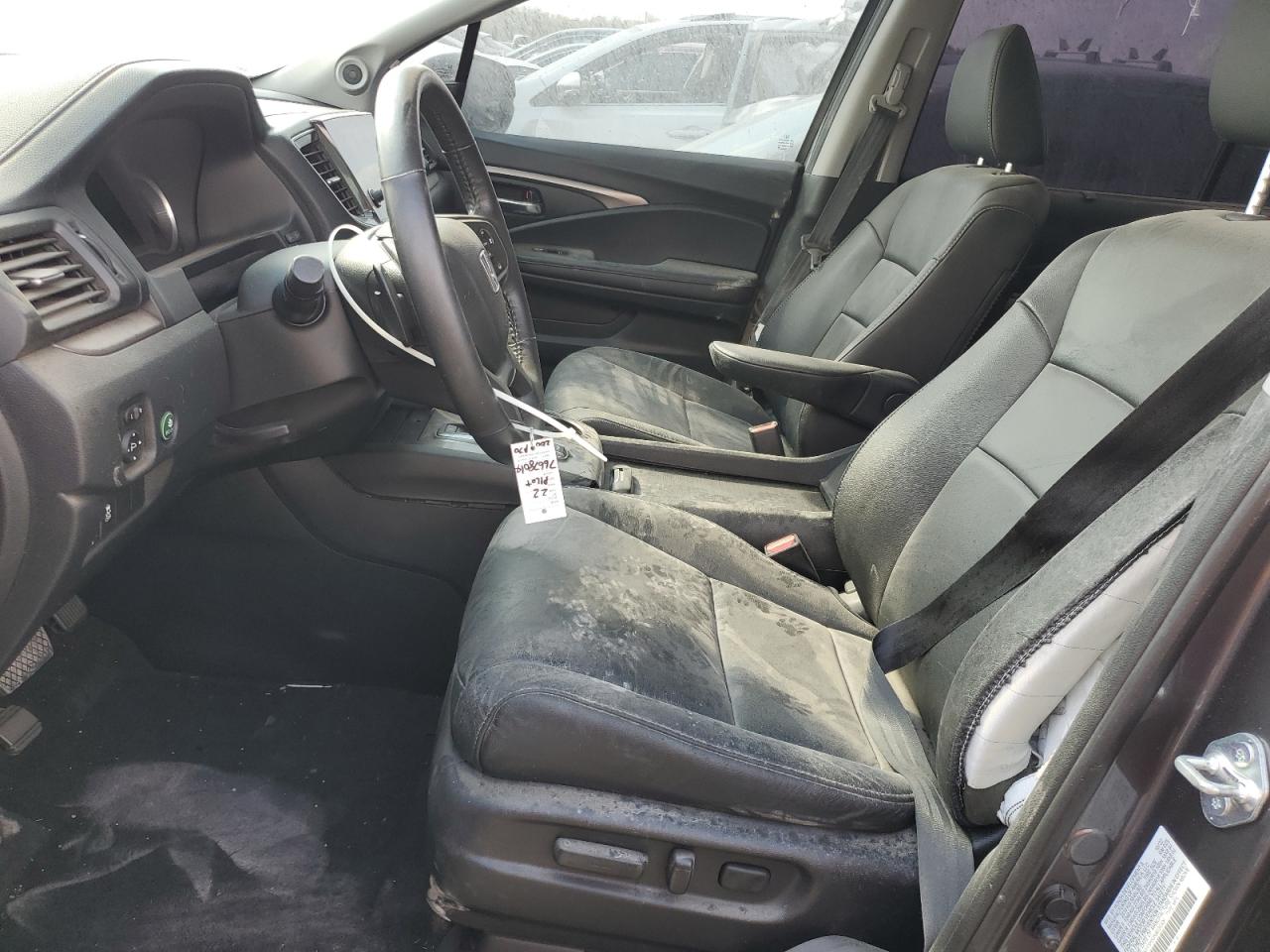 2022 HONDA PILOT EXL VIN:5FNYF5H50NB036309