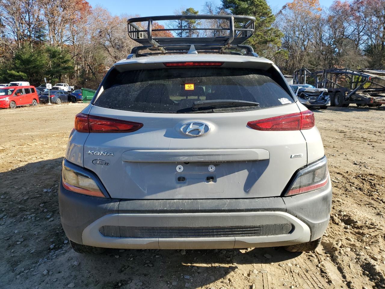2022 HYUNDAI KONA SEL VIN:KM8K3CAB7NU856800