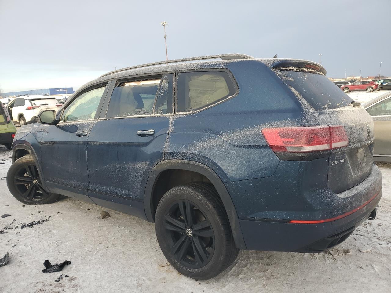 2022 VOLKSWAGEN ATLAS SEL R-LINE VIN:1V2SR2CA9NC560604