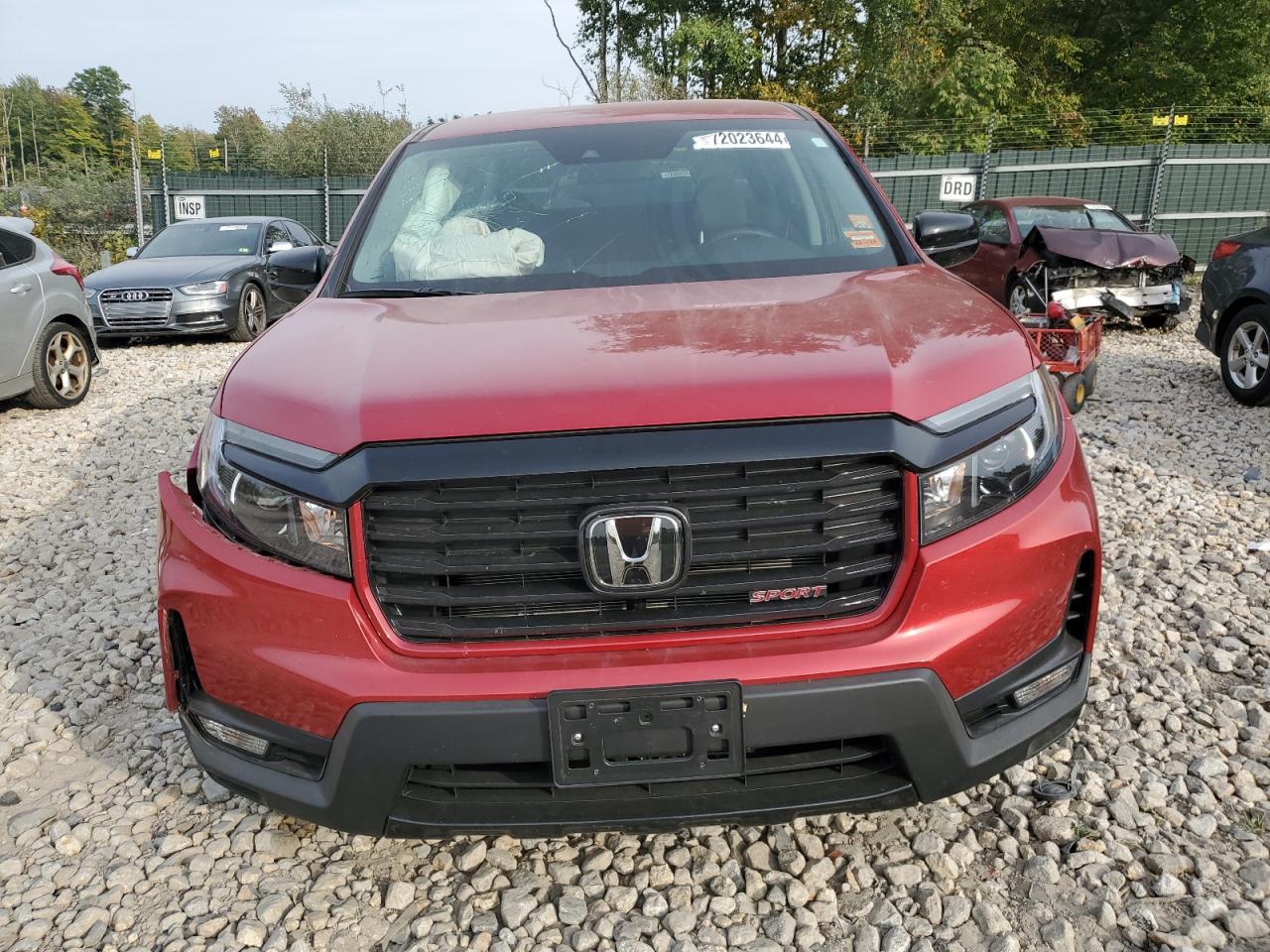 2023 HONDA RIDGELINE SPORT VIN:5FPYK3F1XPB050292