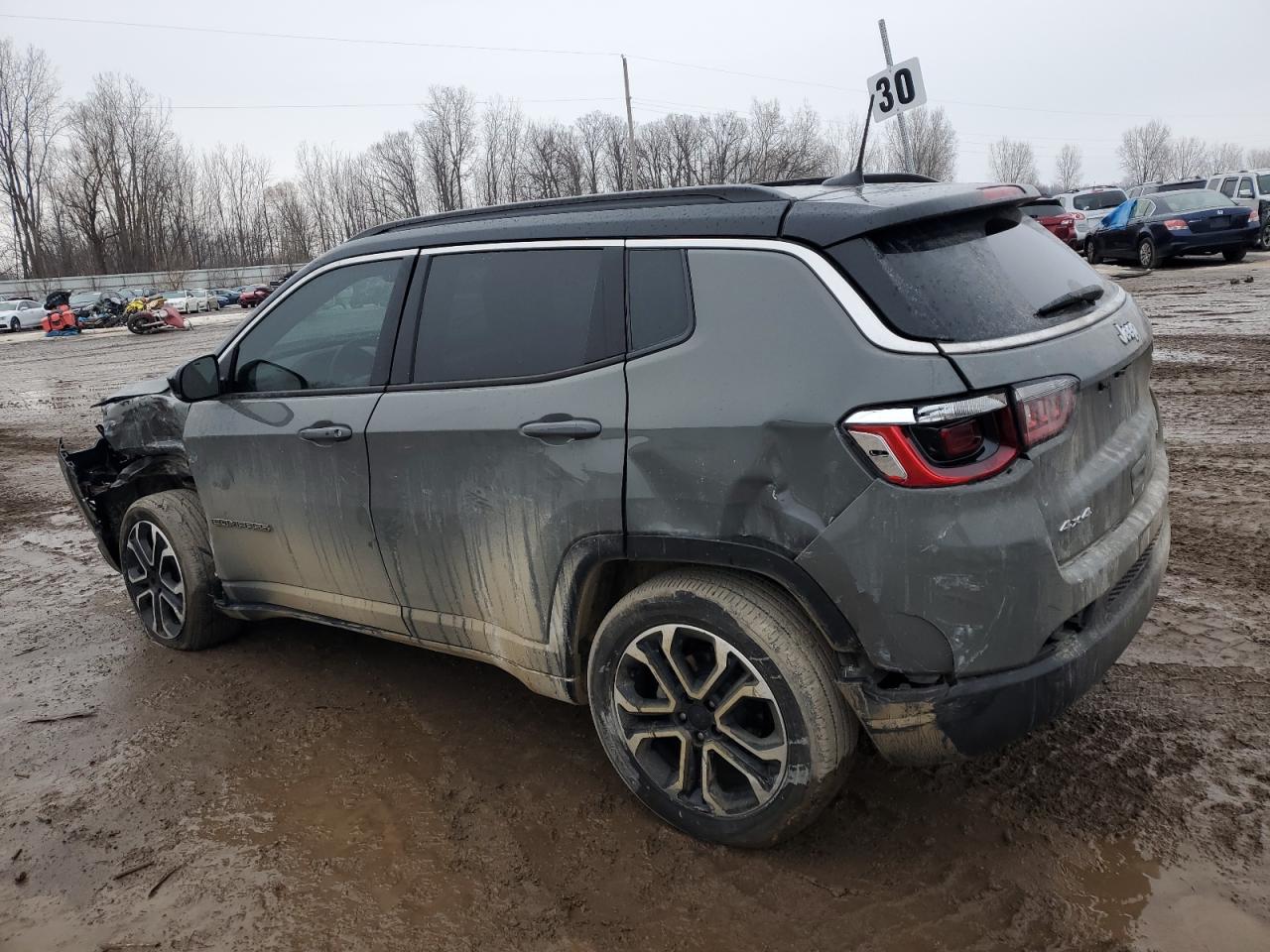 2022 JEEP COMPASS LIMITED VIN:3C4NJDCB7NT196424