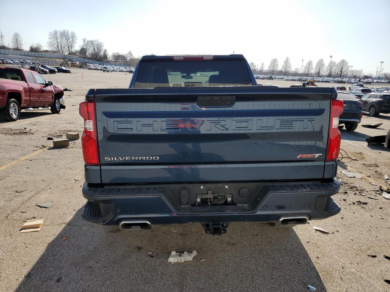 2022 CHEVROLET SILVERADO LTD K1500 RST VIN:3GCUYEEDXNG210482