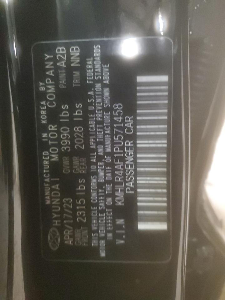 2023 HYUNDAI ELANTRA N LINE VIN:KMHLR4AF1PU571458