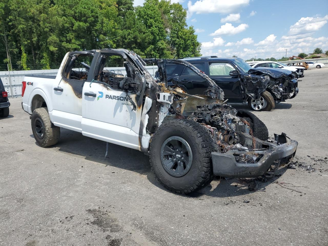 2023 FORD F150 SUPERCREW VIN:1FTEW1EB1PKE67737