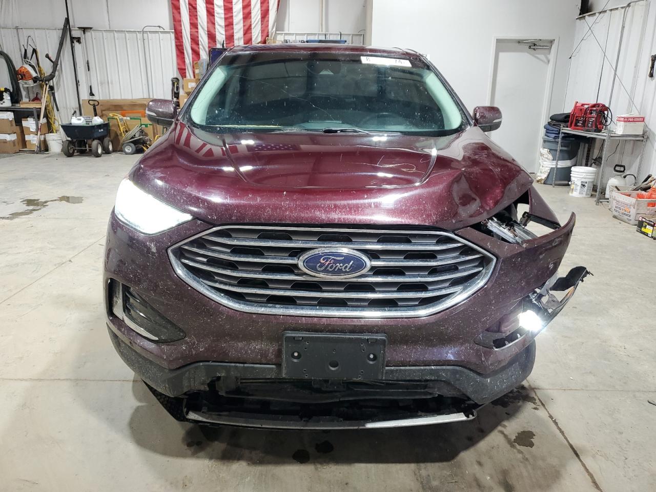 2022 FORD EDGE TITANIUM VIN:2FMPK4K95NBA31127