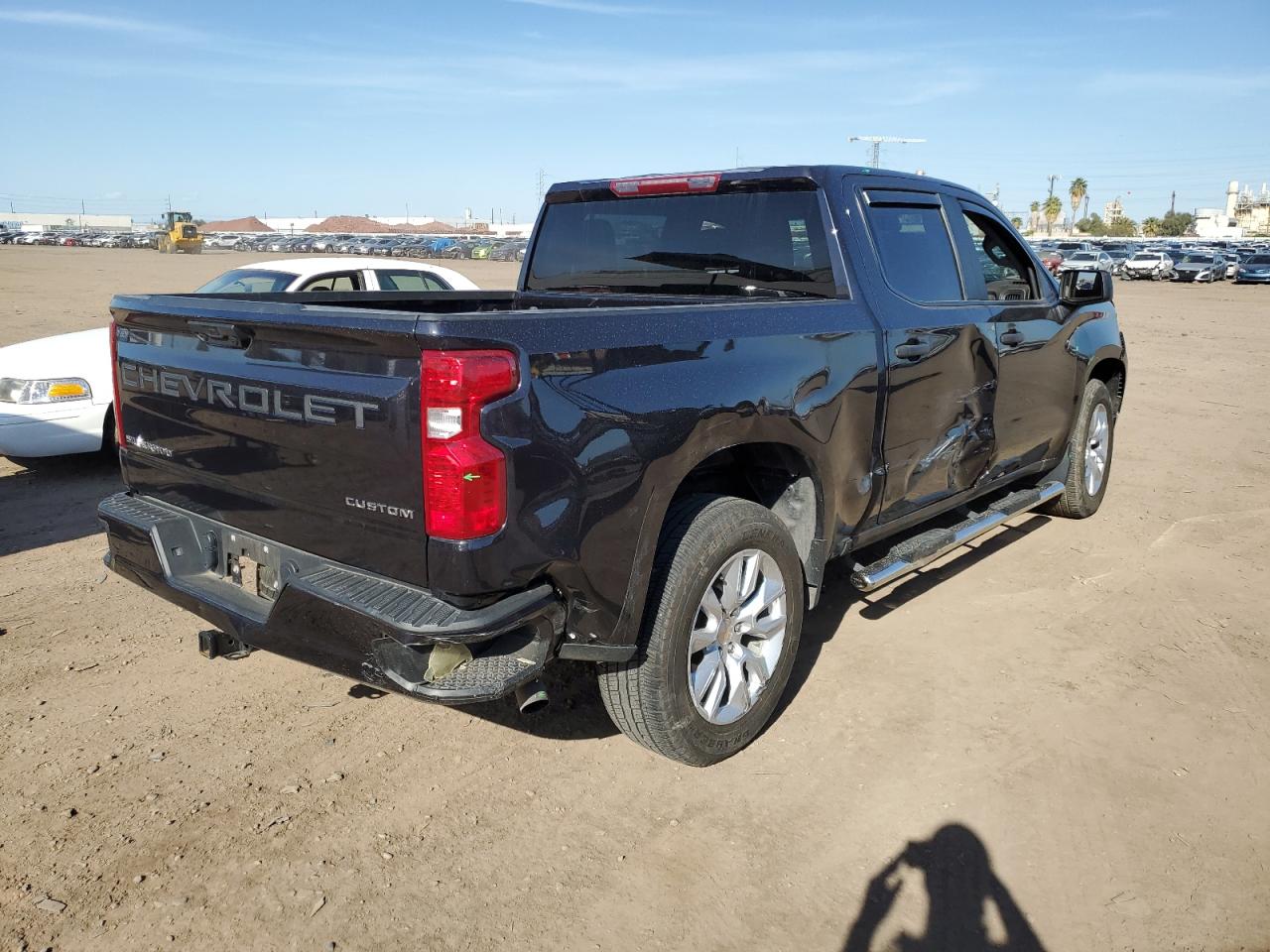 2022 CHEVROLET SILVERADO C1500 CUSTOM VIN:1GCPABEK4NZ588196