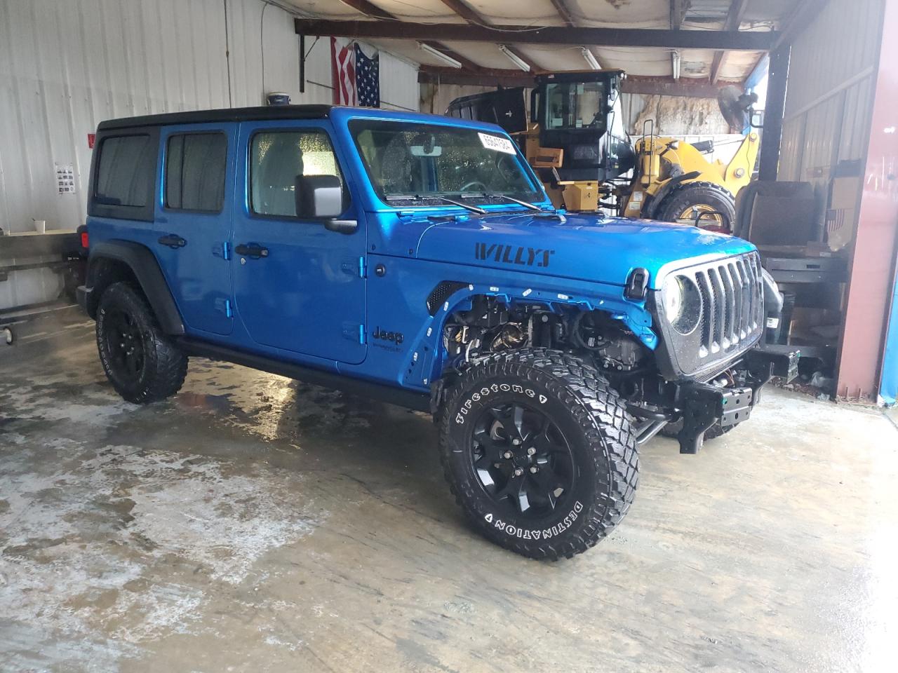 2022 JEEP WRANGLER UNLIMITED SPORT VIN:1C4HJXDG3NW224108