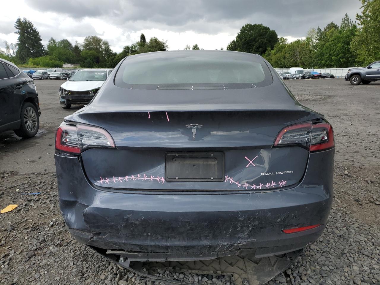 2022 TESLA MODEL 3  VIN:5YJ3E1EB1NF335758