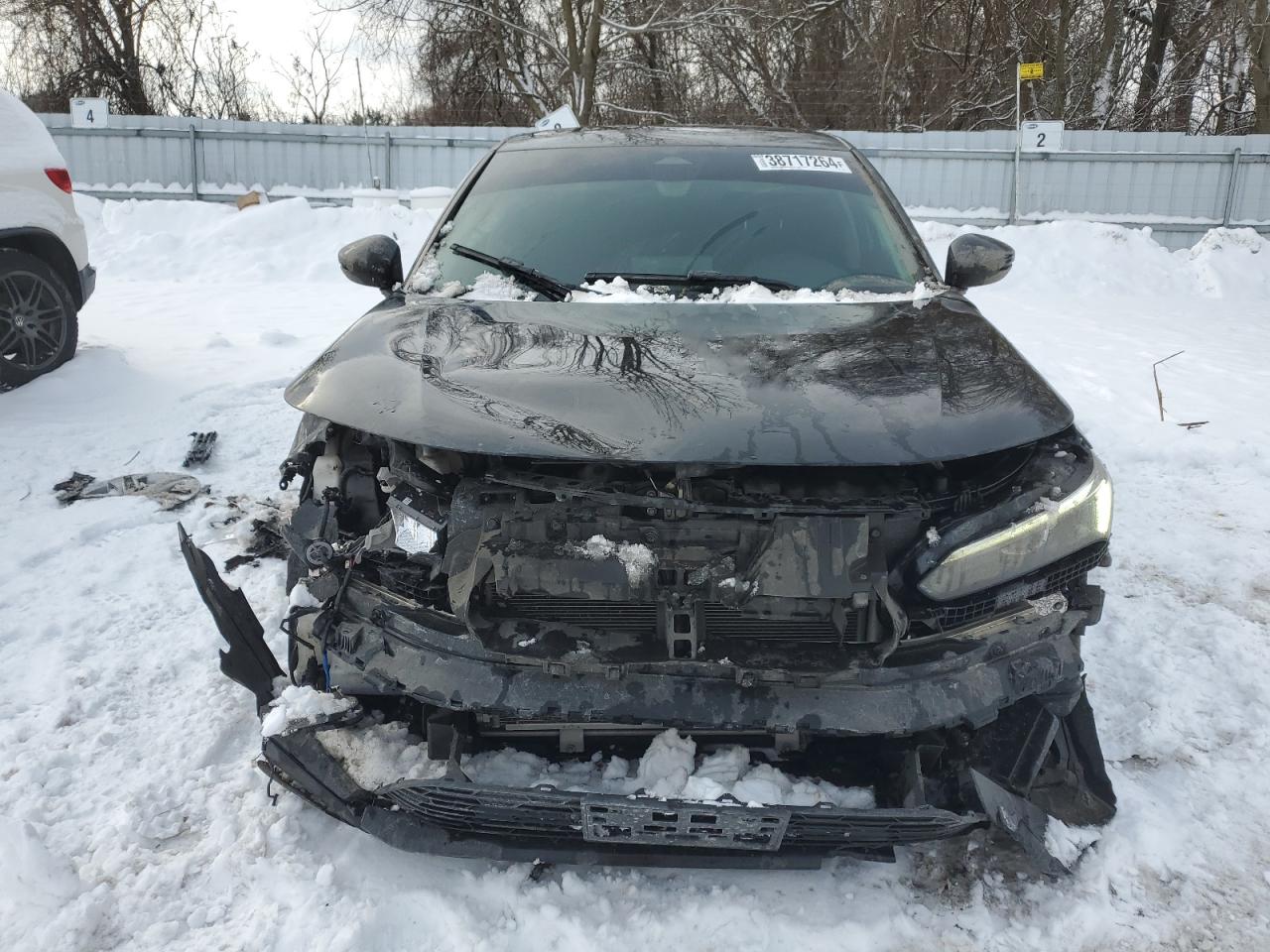 2022 HONDA CIVIC EX VIN:2HGFE2F31NH100976