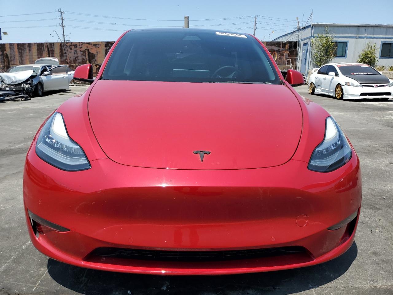 2022 TESLA MODEL Y  VIN:7SAYGDEE2NF368279