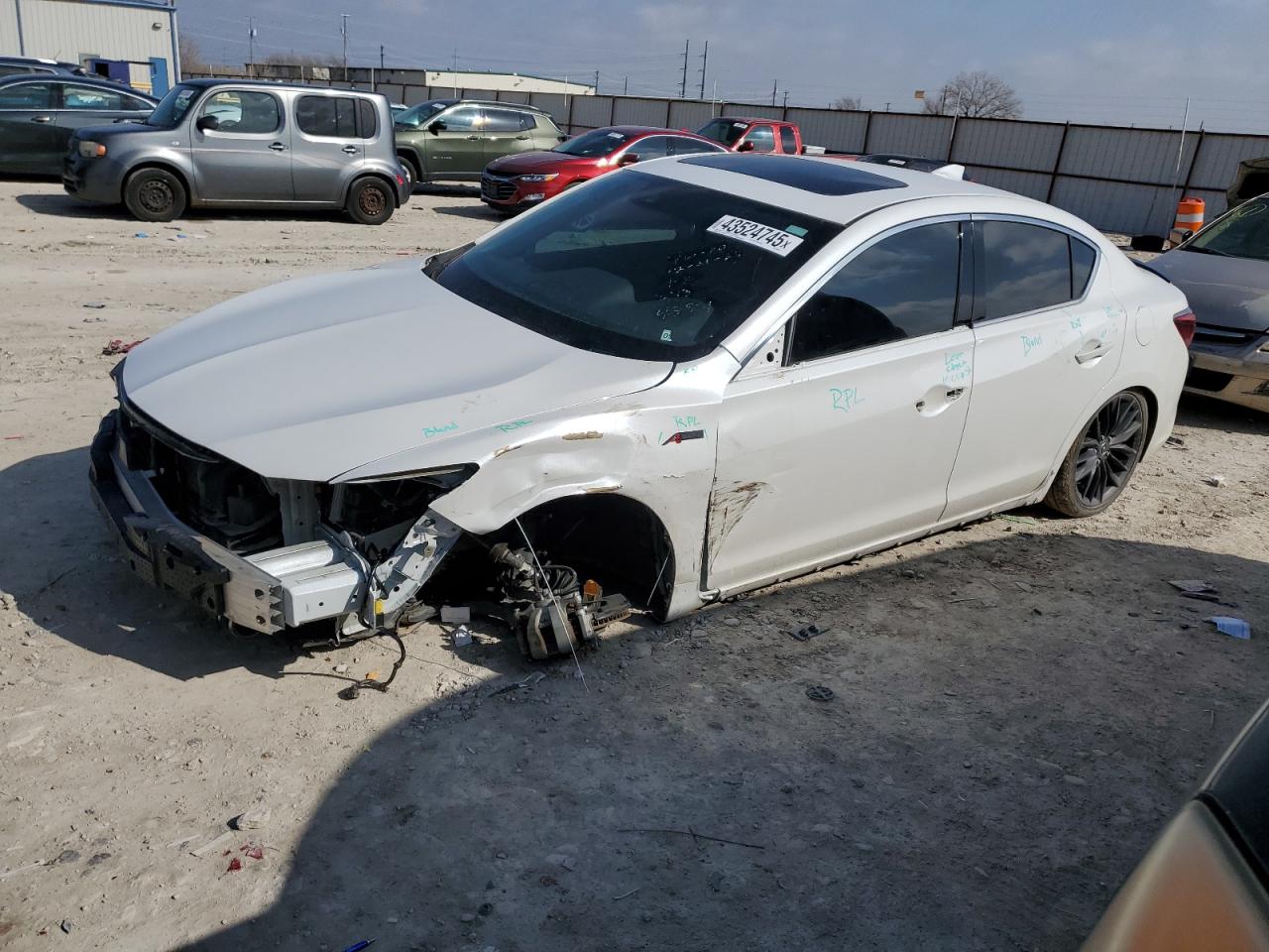 2022 ACURA ILX PREMIUM A-SPEC VIN:19UDE2F8XNA004877