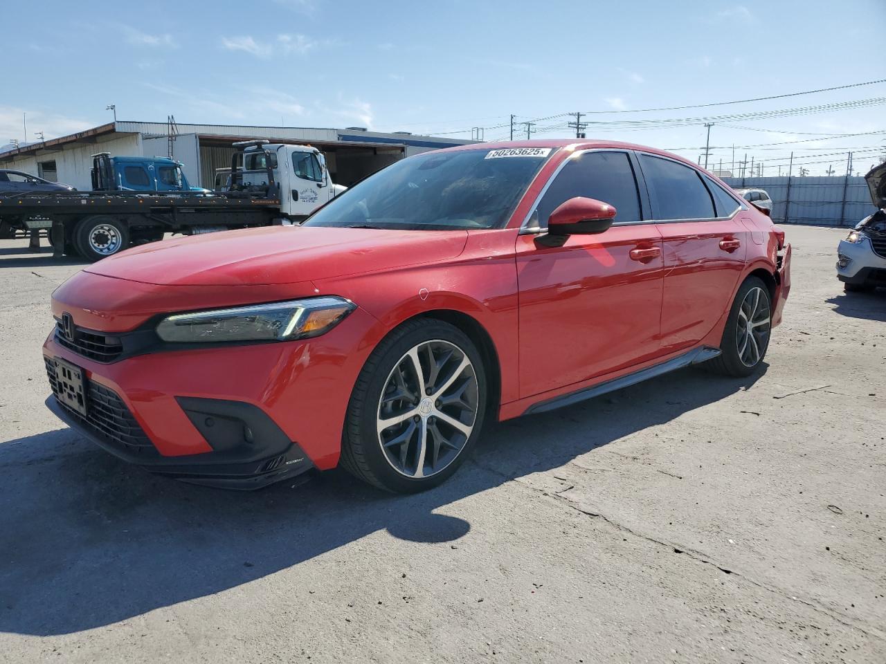 2022 HONDA CIVIC TOURING VIN:2HGFE1F98NH304205
