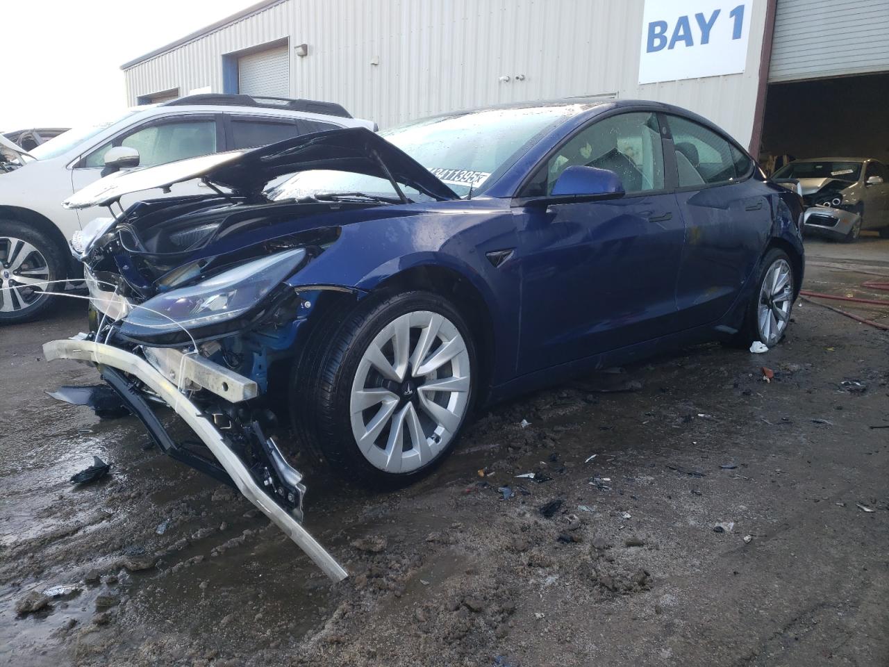 2022 TESLA MODEL 3  VIN:5YJ3E1EAXNF190260