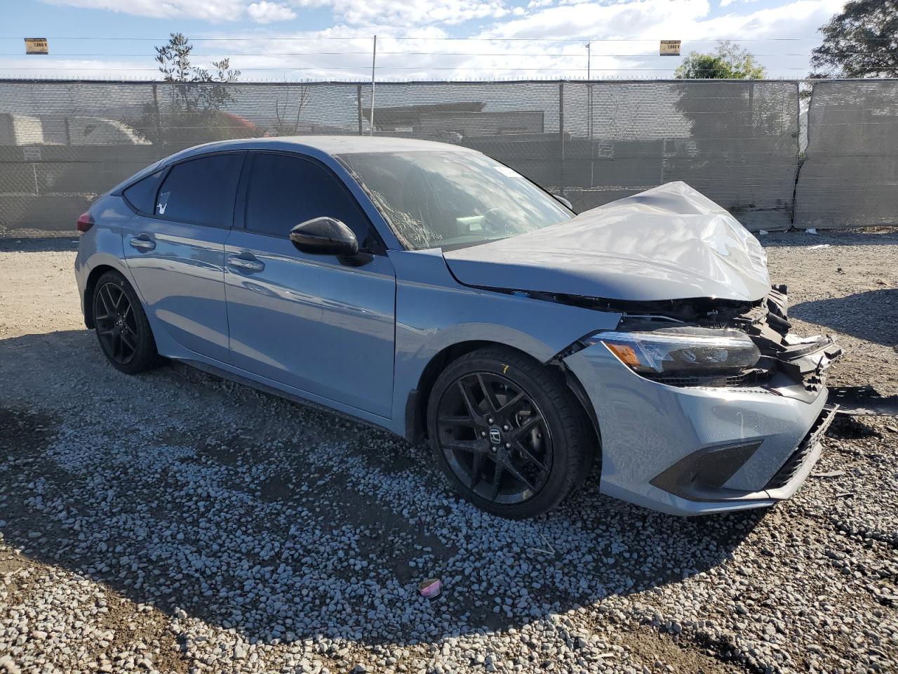 2022 HONDA CIVIC SPORT VIN:19XFL2H81NE018612