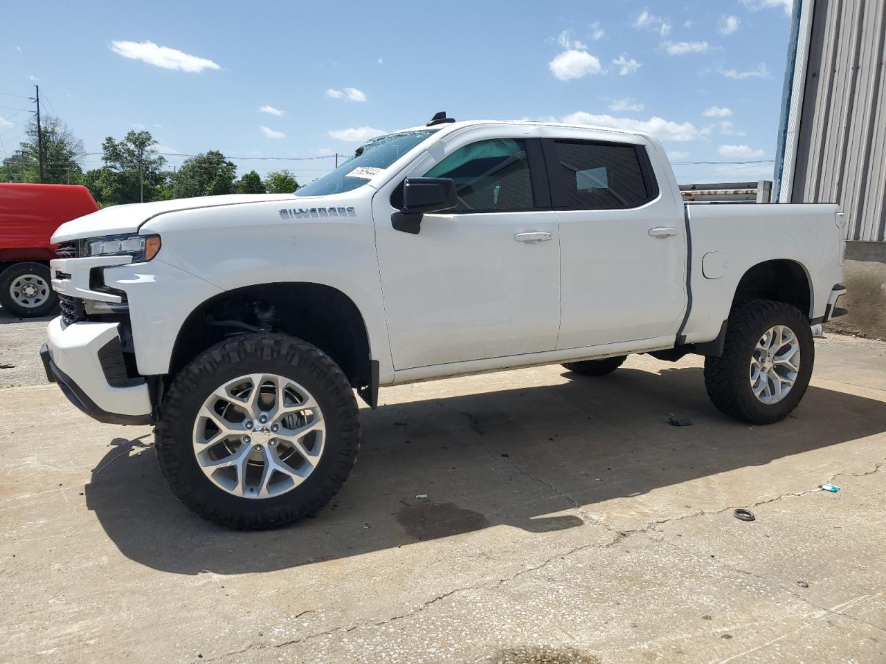 2022 CHEVROLET SILVERADO LTD K1500 RST VIN:3GCUYEED1NG111937