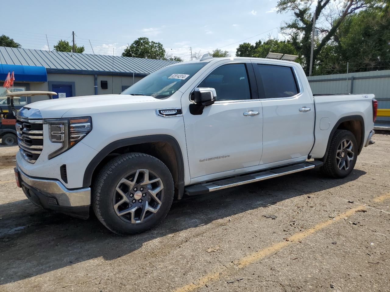 2022 GMC SIERRA K1500 SLT VIN:3GTUUDED0NG642424