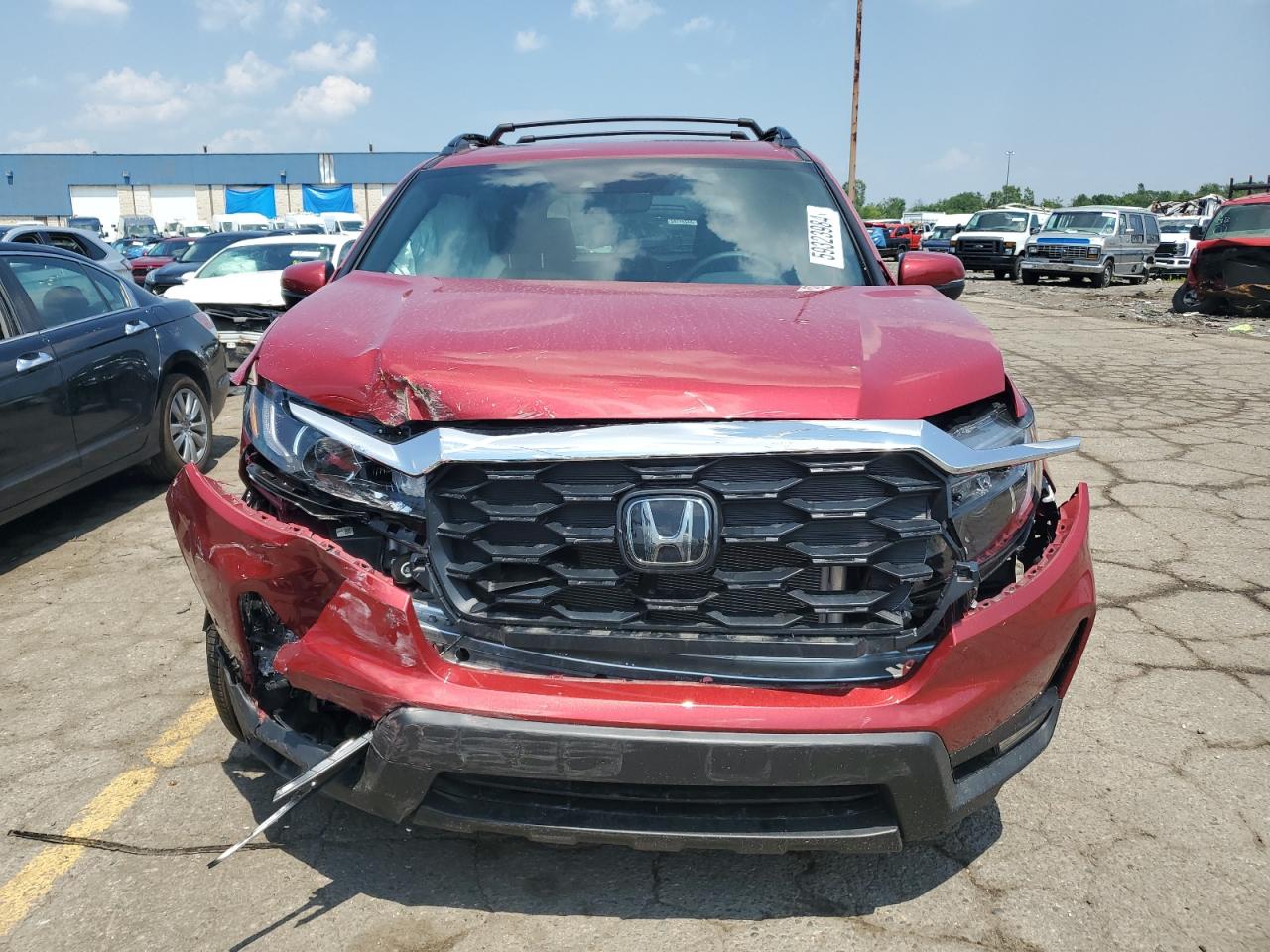 2023 HONDA PASSPORT EXL VIN:5FNYF8H5XPB020025