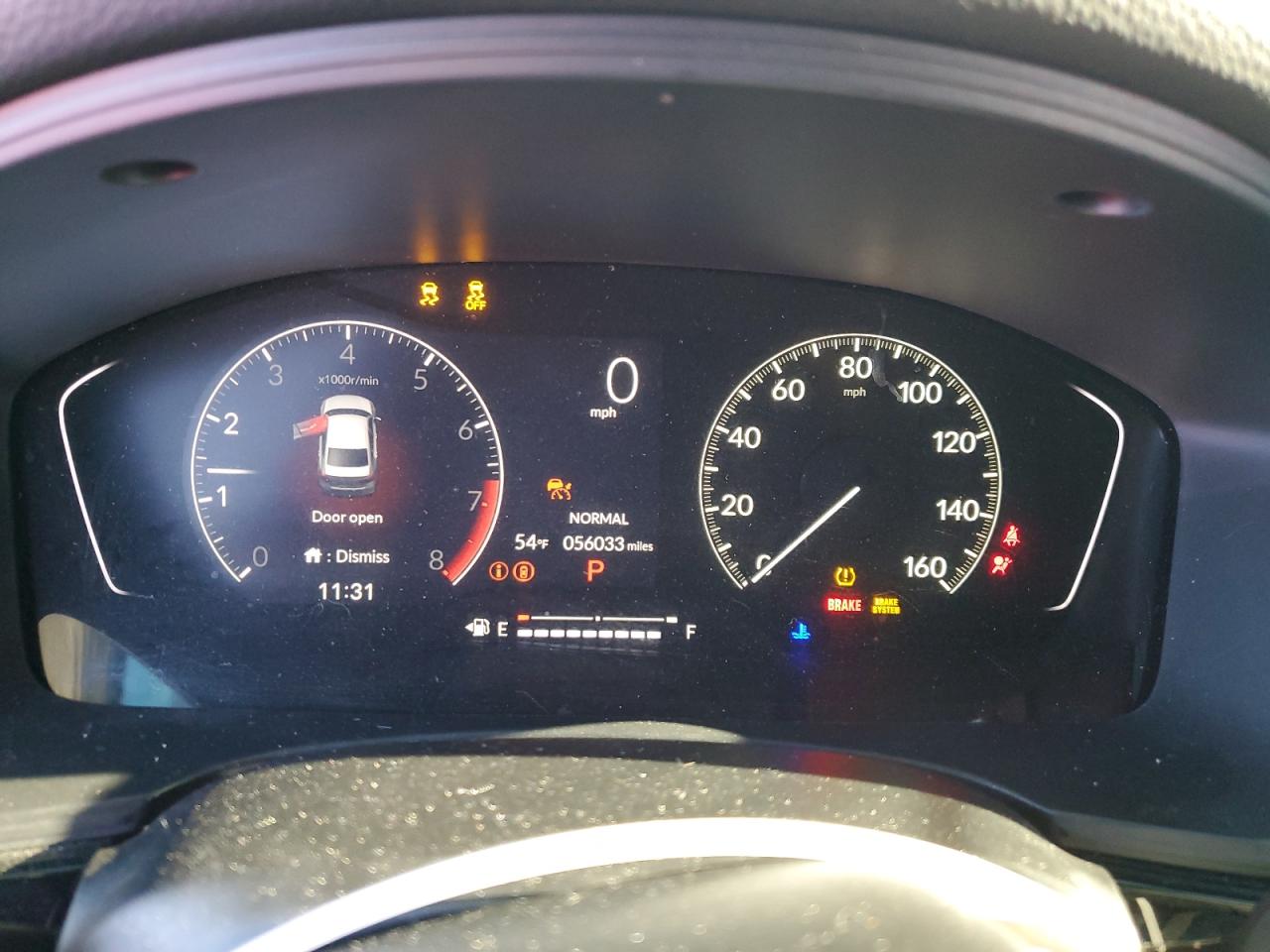 2022 HONDA CIVIC SPORT VIN:2HGFE2F5XNH581165
